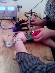 Erstes Repair Café in Gruna