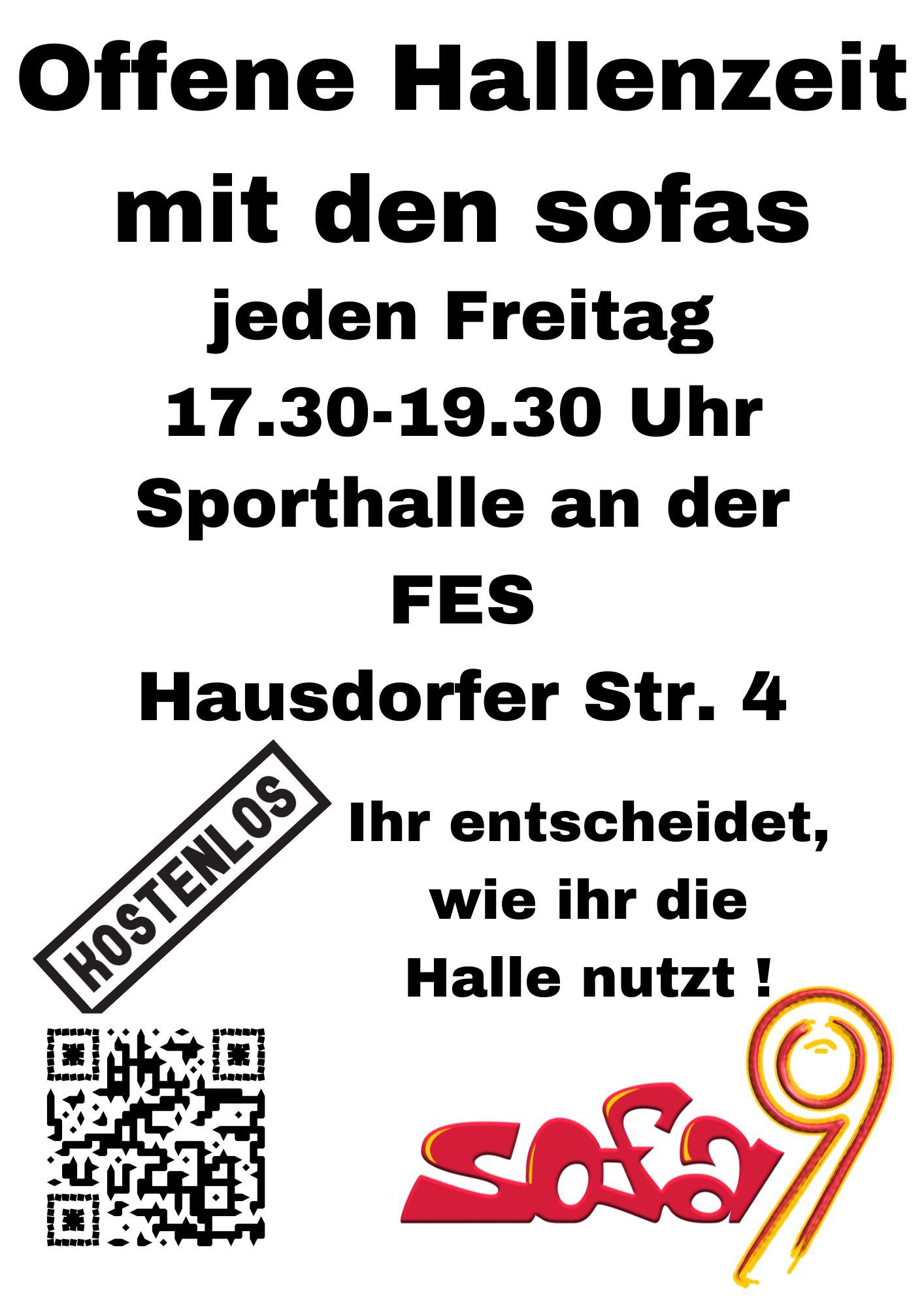 kostenlose Hallenzeit